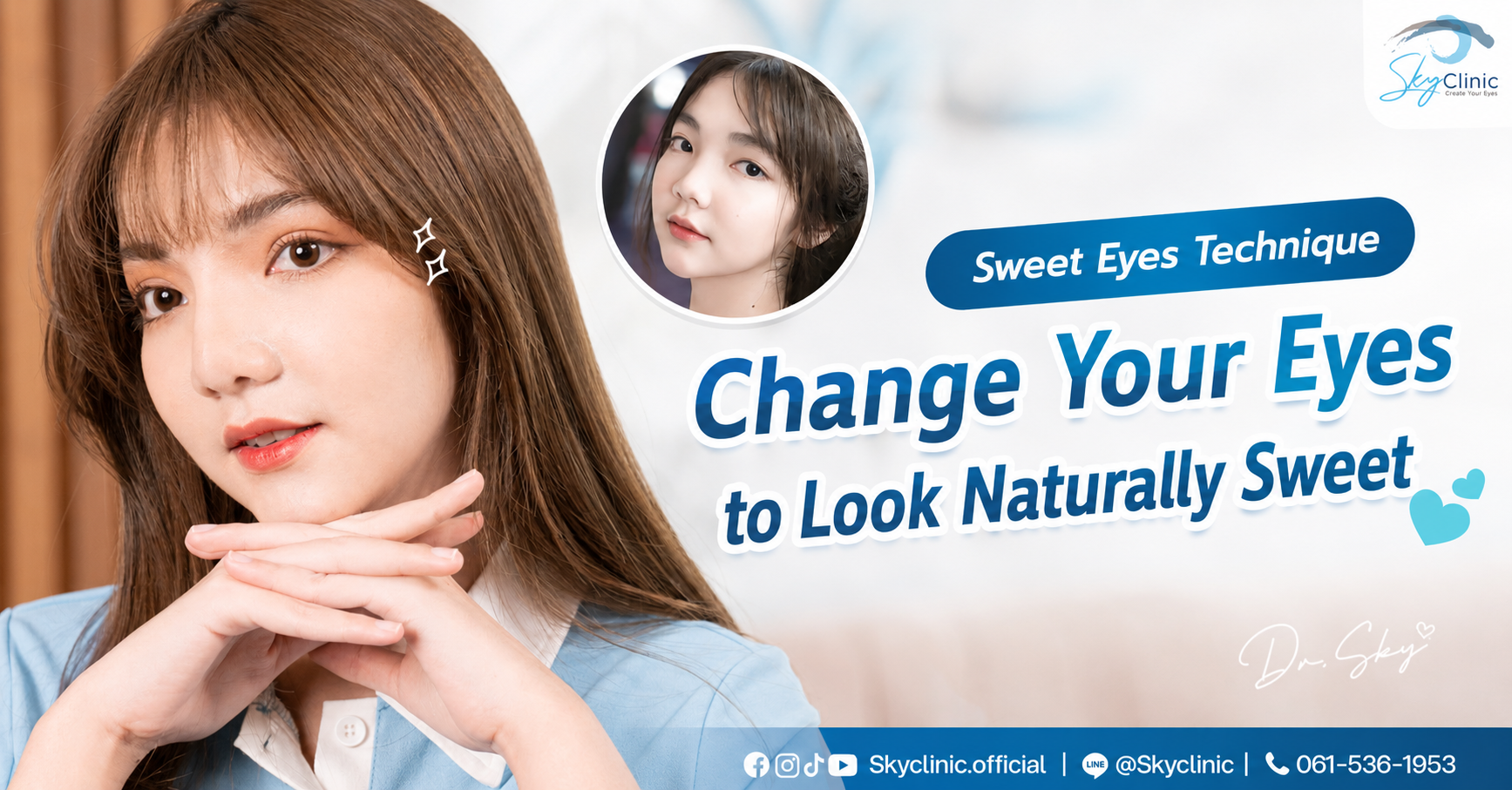 Dreamy Eyes  Exclusive at Sky Clinic—fix all eyelid concerns